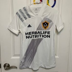 LA Galaxy jersey with white stripe